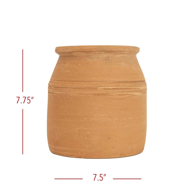 Terracotta Utensil Storage Crock