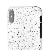 White Terazzo Phone Case