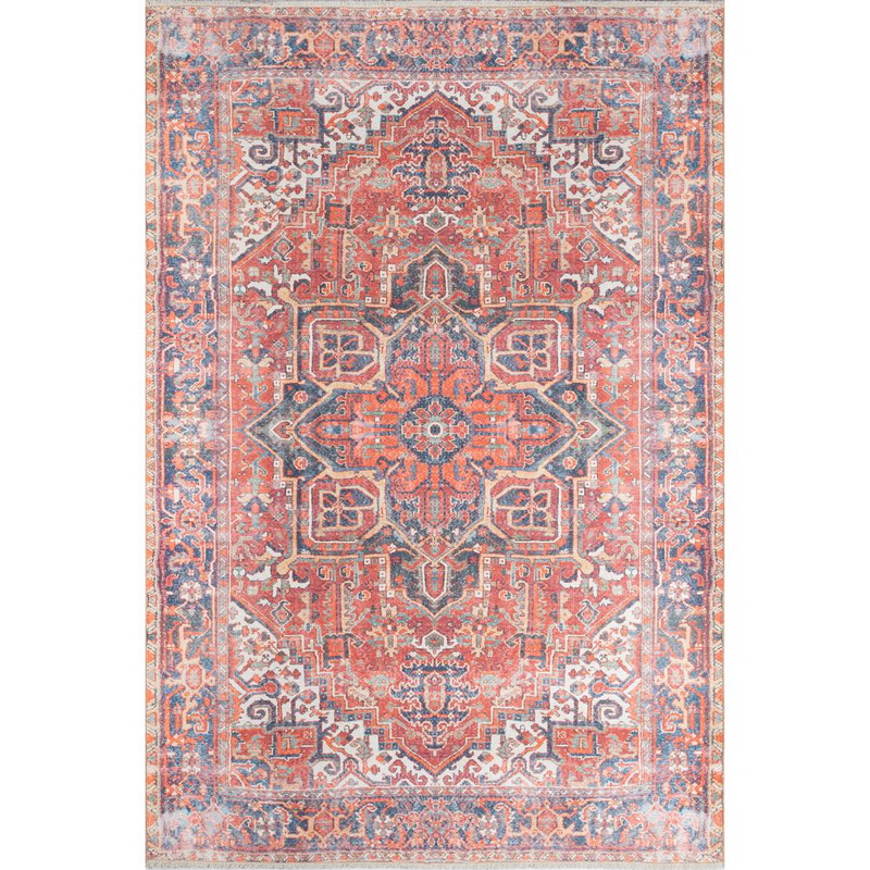 Chandler Area Rug, Red, 9'6" X 12'6"