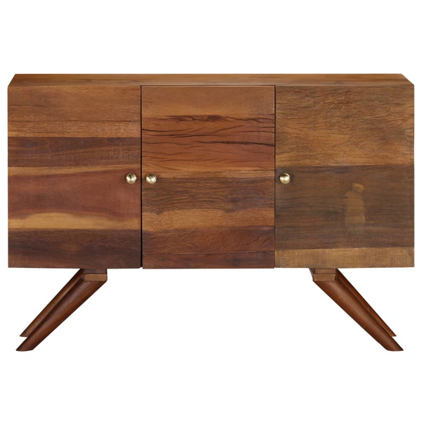 vidaXL Sideboard Brown Solid Reclaimed Wood 43.3"x11.8"x29.5"