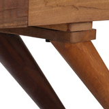 vidaXL Sideboard Brown Solid Reclaimed Wood 43.3"x11.8"x29.5"