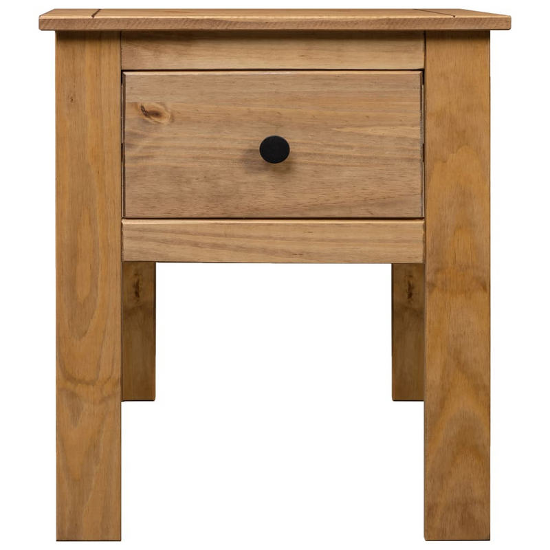 vidaXL Bedside Cabinet 18.1"x15.7"x22.4" Pine Panama Range