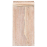 vidaXL Bedside Table 15.7"x11.8"x23.6" Solid Acacia Wood