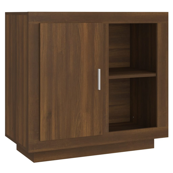 vidaXL Sideboard Brown Oak 31.5"x15.7"x29.5"