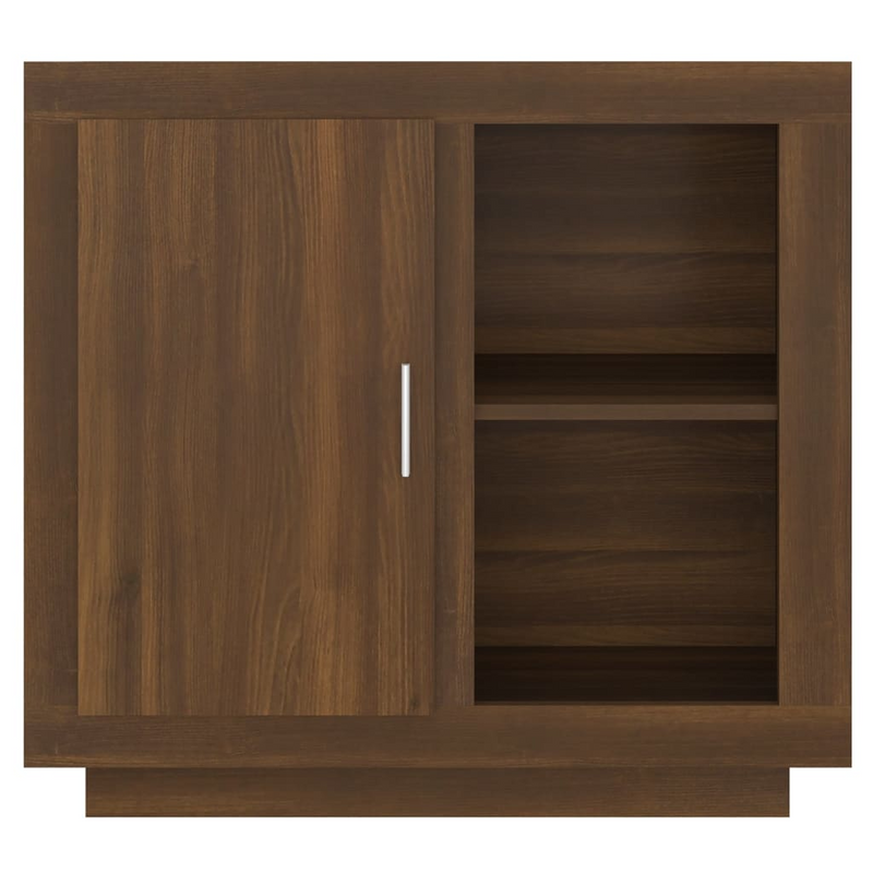 vidaXL Sideboard Brown Oak 31.5"x15.7"x29.5"