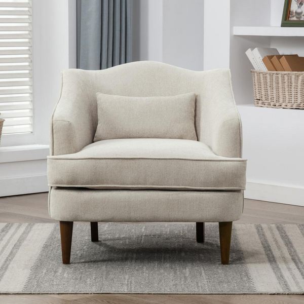 Fenton Upholstered Arm Chair - Sea Oat