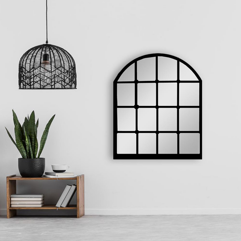 Black Geometric Mirror