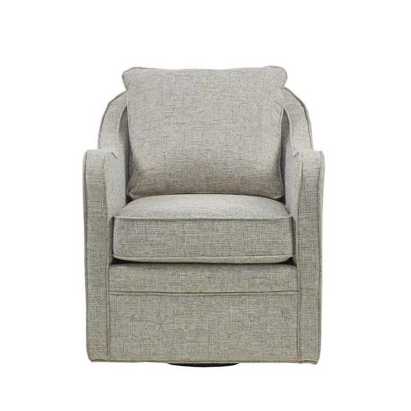 Brianne Wide Seat Swivel Arm Chair