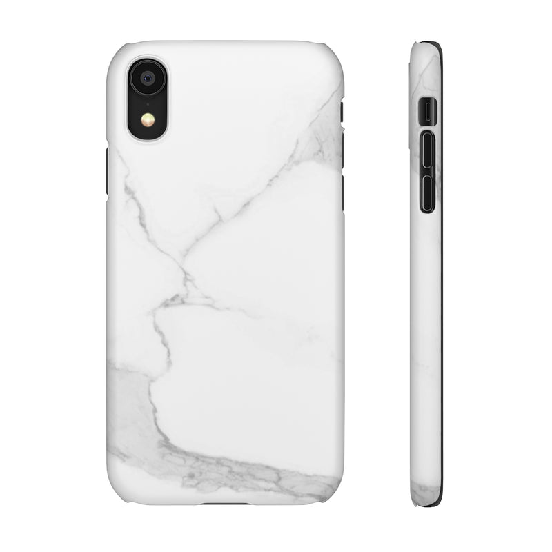 White Marble Phone Case