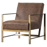 Francis PU Leather Arm Chair