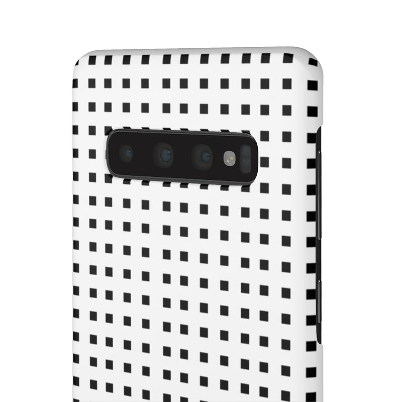 Modern Black Squares Phone Case