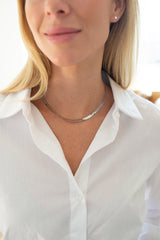 Herringbone Chain Necklace