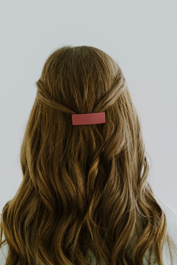 JANE PRODUCT Rectangle Snap Hair Clips (set of 2)