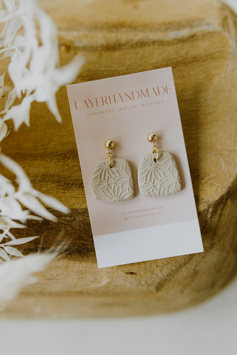 Ivy Clay Earrings