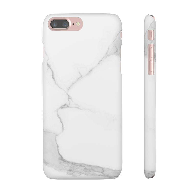 White Marble Phone Case