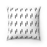 Black Lines Pillow Cover (NO PILLOW INSERT)