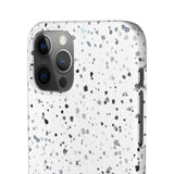 White Terazzo Phone Case