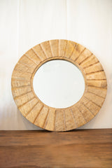 Carved Wood Mirror