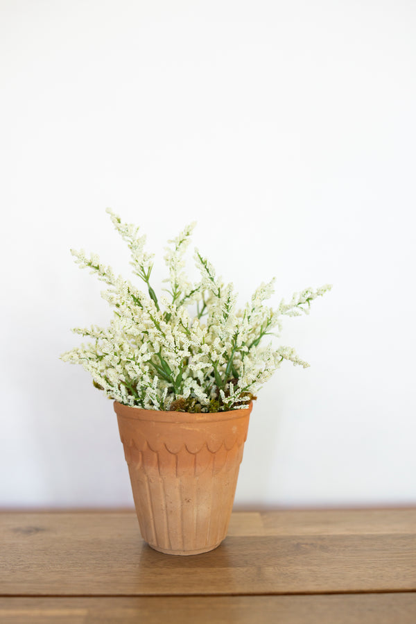 Small Green Potted Artificial Plant