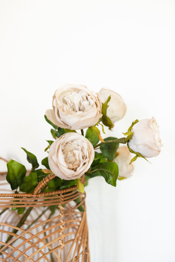 Large Artificial Grey Roses